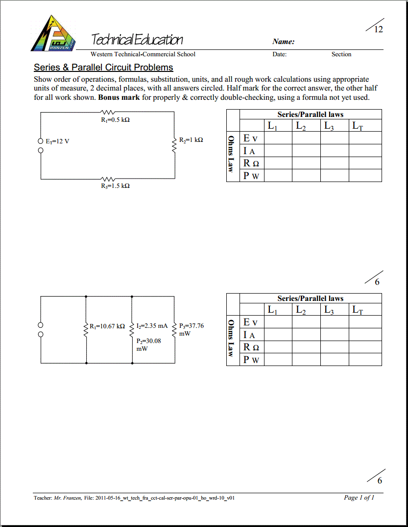 Series cct