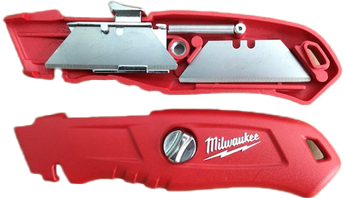 A look at how a utility knife looks inside Utility knife
