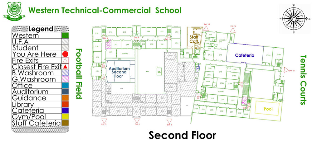 WTCS Second Floor Layout