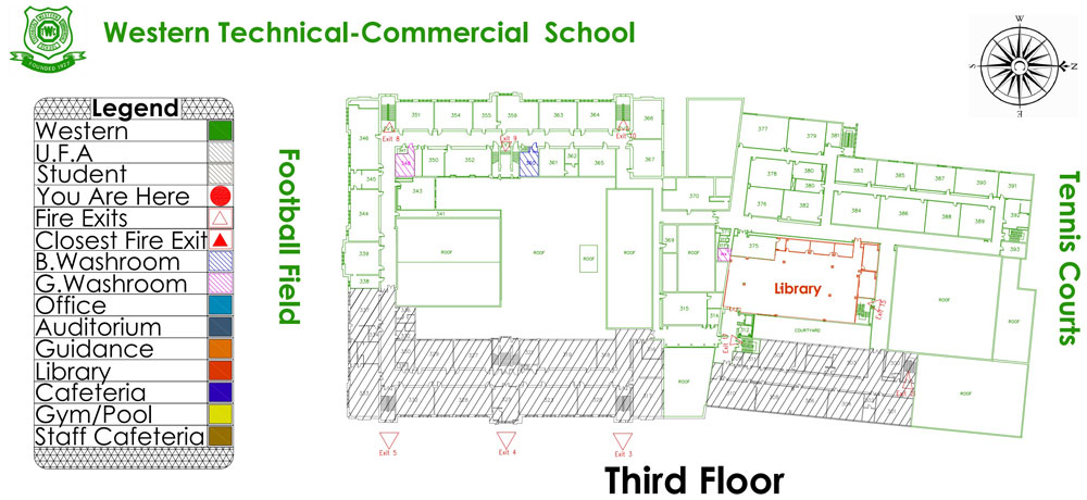 WTCS Third Floor Layout