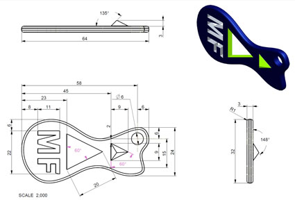 Sample Ortho Drawing