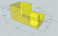 2D Step Block sample