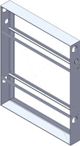 elevator weldment frame