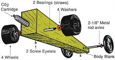 dragster parts