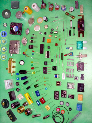 Electronics-assorted parts